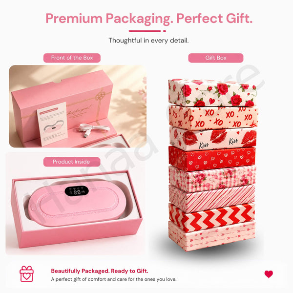 Gift Packed Heating Pad – Periods Pain Relief Belt